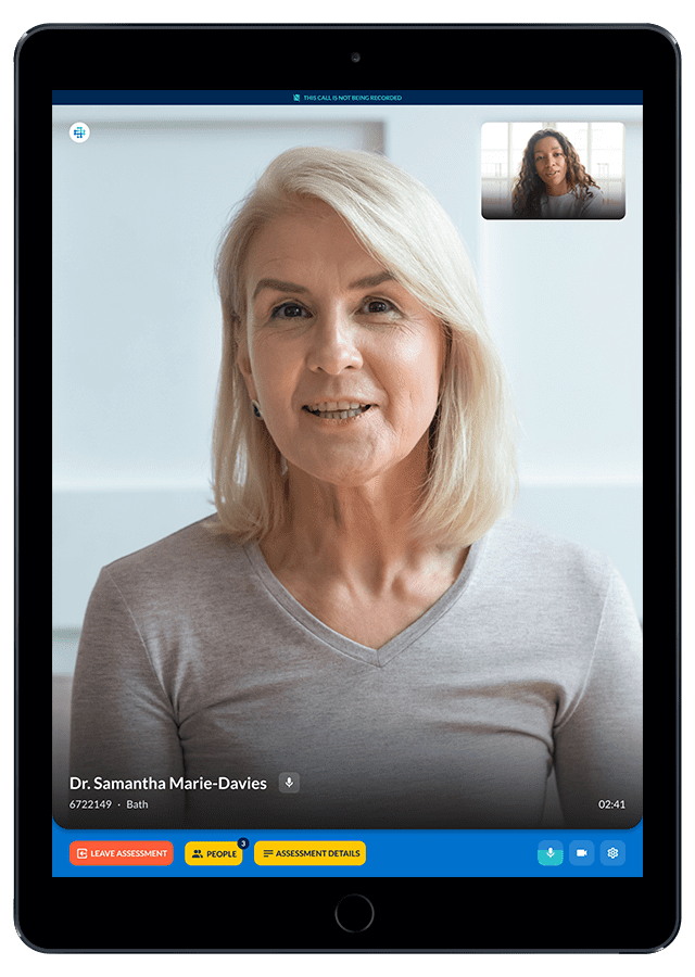 Video-Calling-Tablet Mental Health Act Assessments