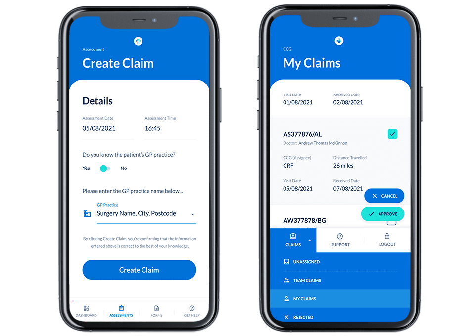 ClaimsForms-2Mobile-Mobile Doctor Claims processing