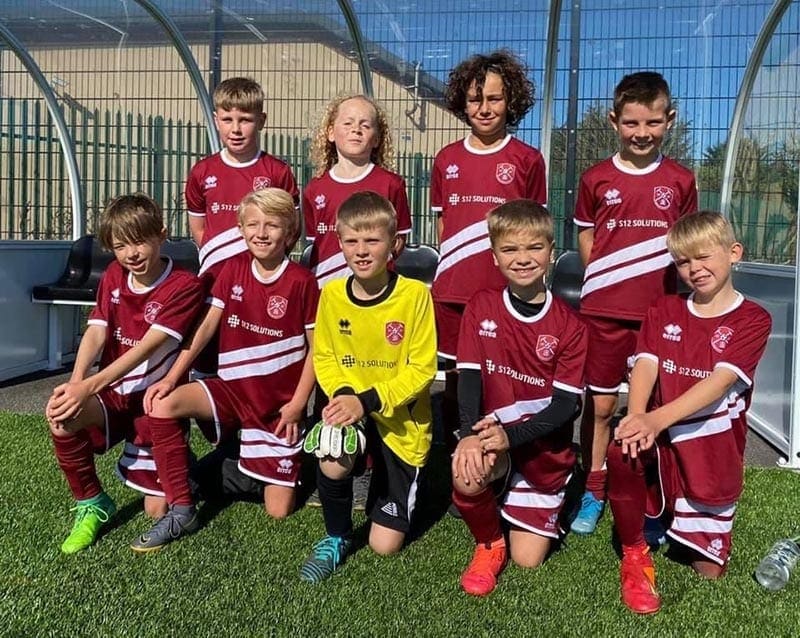 Paulton Rovers U10’s football team S12 Supports Mental Health